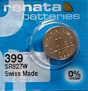 399 RENATA SR927W Watch Battery Authorized Seller Free Shipping - Picture 1 of 4
