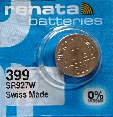 399 RENATA SR927W Watch Battery Authorized Seller Free Shipping - Image 1 of 4