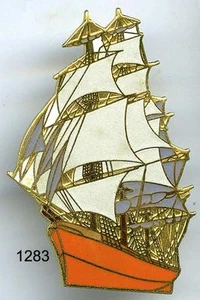 BRO1283- BROCHE - FLYING CLOUD - Picture 1 of 1