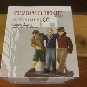 Department 56 Christmas In The City Uptown Boys Accessory 4020943 - Picture 1 of 12