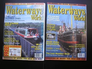 WATERWAYS WORLD MAGAZINE x2 JANUARY & MARCH 2001 - Picture 1 of 6