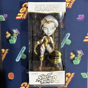 SDCC 2019 Cryptozoic exclusivo Street Fighter Golden Goddess Cammy (164/350) LE - Imagen 1 de 9