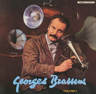 LP - Georges Brassens N°6 : Georges Brassens et Sa Guitare [ NEUF cellophané ] - Photo 1/2