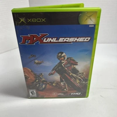 MX Unleashed (Microsoft Xbox, 2004) Complete, Manual, Tested - Image 1 of 4