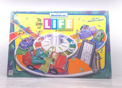 👾 The Game of Life: Monsters, Inc. Edition (2001) – Complete Hasbro / Milton - Image 1 of 4