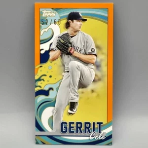 Gerrit Cole 2022 Topps Rip #MRIP-GC Orange (52/60) New York Yankees - Picture 1 of 3