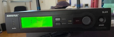 Shure SLX4 Wireless Microphone Receiver  H5 - Image 1 of 3