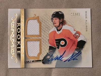 2021-22 Artifacts Material Autographs Horizontal Gold #177 Wade Allison Auto /49 - Image 1 of 2