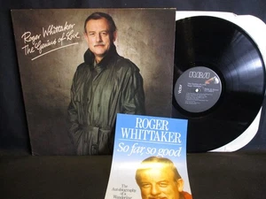 Roger Whittaker The Genius Of Love 1986 LP Record NM RCA AFL1 5803 Book Insert - Picture 1 of 5