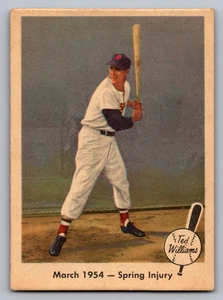 1959 FLEER TED WILLIAMS #50 MARCH 1954 - SPRING INJURY - Picture 1 of 3