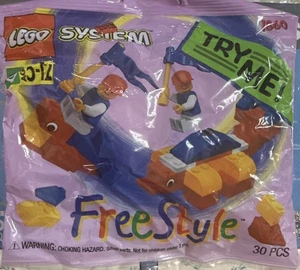 1995 Lego System Free Style 30pc Vintage Set 1860 NOS New Sealed - Picture 1 of 2