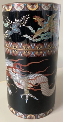 vintage antique high quality cloisonne namikawa yasuyuki ?? japanese ? chinese - Image 1 of 4