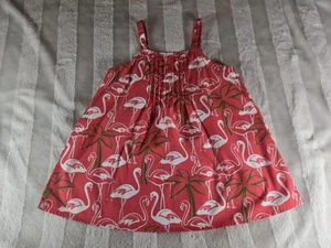 Gymboree Girls Palm Beach Paradise Pink Flamingo Swing Tank Top Size 8 NWT - Picture 1 of 8