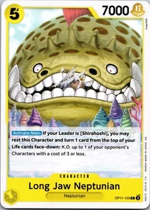 Long-Jaw Neptunian  A Fist of Divine Speed OP11-103 NM - Picture 1 of 2