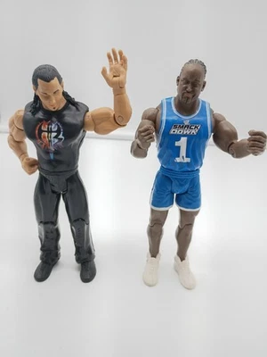 LOTE DE FIGURAS DE LUCHA LIBRE JAKKS WWE ADRENALINE SERIES 29 Matt Hardy y MVP Baloncesto Foto 1 de 4