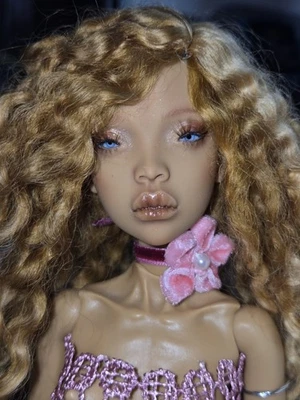 OOAK Fake Popovy Doll ATHENA Recast Slim Msd Fashion Bjd Doll Unique - Image 1 of 4