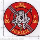 New York City NY Fire Dept Engine 58 Ladder 26 Patch v11