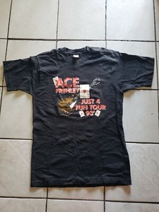 Vintage Kiss Paul Ace Frehley 1993 Just 4 Fun Tour T Shirt Rock Band Tee USA L