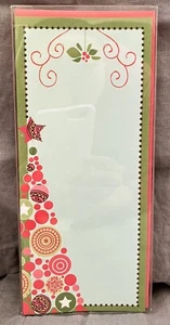 Bella Ink Holiday Christmas Tree and Mistletoe Boxed Invitations Set of 10 NEW - Picture 1 of 2