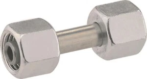 GOK Verbindungsstück 8 x 8 x 50 mm Verbinder Gasrohr GOK Neu Camping - Bild 1 von 1