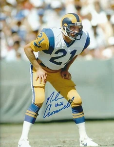 Autographed NOLAN CROMWELL Los Angeles Rams 8x10 Photo w/COA - Picture 1 of 1