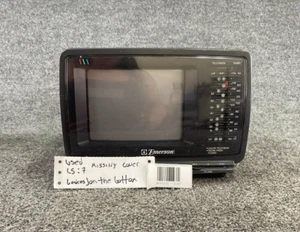 Emerson Mini Color Television TC0550 Vintage Retro AM/FM Radio in Black Color - Picture 1 of 17