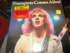 Sealed 1976 PETER FRAMPTON Frampton Comes Alive US LP A&M SP 3703 Hype Sticker - Picture 1 of 2