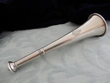 Large Silver 1898 Hunting Horn Cigar Table lighter, Goldsmiths & Silversmiths co