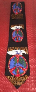 The Fillmore Poster Ties White Bird NYE '67-68 Bill Graham #100 100% Silk Tie - Picture 1 of 4