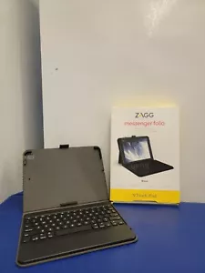 ZAGG Messenger Folio Tablet Case & Bluetooth Keyboard For Apple iPad 9.7 Inch - Picture 1 of 16