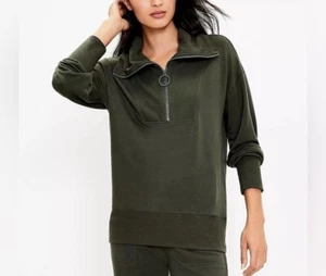 Nuevo con etiquetas Pullover Lou & Grey Signaturesoft 1/4 Cremallera Forrado de Vellón Talla Pequeña Mediana  - Imagen 1 de 5