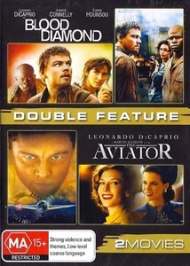 BLOOD DIAMOND / THE AVIATOR : NEW DVD - Picture 1 of 1
