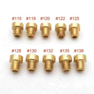 10x 5mm M5 Main Jet for Dellorto Carb SHA PHBG JNC Size 115-138 - Picture 1 of 6