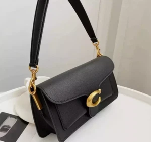 Coach 73995 Tabby 26 2Way Crossbody Shoulder Bag Black Leather Outlet NWT - Picture 1 of 5