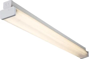 Cubierta de ópalo difusor doble Knightsbridge T8 70W solo para listón de techo T8DIFF270 - Imagen 1 de 2