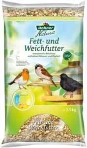 Dehner Natura Premium Wildvogelfutter Fettfutter / Weichfutter Ganzjahresfutt... - Bild 1 von 8