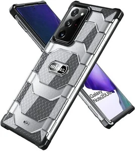Wlons Heavy Duty Compatible with Samsung Note 20 Protective Case Black - Picture 1 of 7