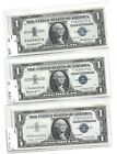 1957 -57a-57b Silver Certificates All Ch-gem Cu In Currency Sleeves