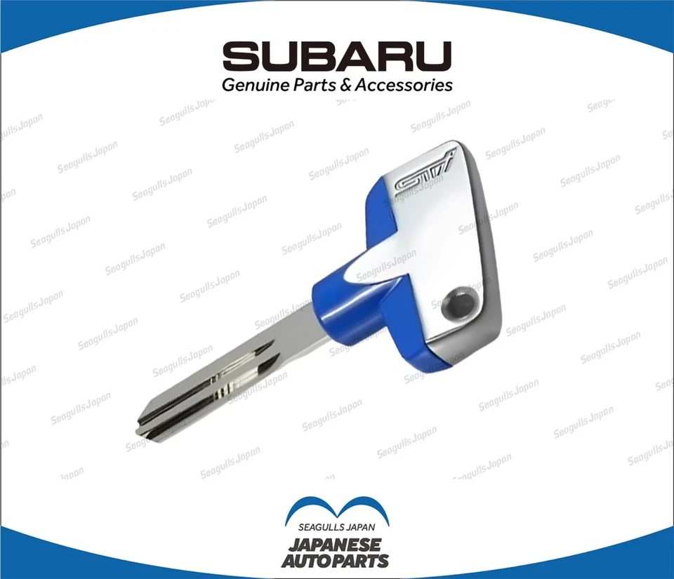 Genuine Subaru JDM STI Titanium Blank Key Impreza Forester Legacy 57497FE000