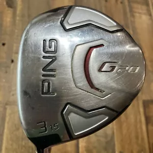 Left Handed Ping Golf Club G20 15° 3 Wood Stiff Graphite - Picture 1 of 14