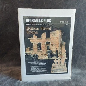 Dioramas Plus 1:35 Scale 'Italian Street Scene' Hydrocal Plaster Model Kit - Picture 1 of 7