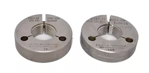 1-1/8 x 12 UNF-2A ~ Thread Ring Gage ~ Go Not/Go ~ 1.125 ~ 12 TPI - Picture 1 of 1