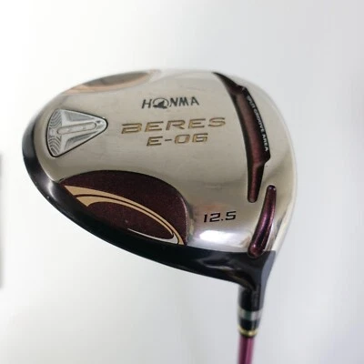 Ladies HONMA GOLF BERES E-06 DRIVER 12.5deg Flex-L 2S ARMRQ X38 No Head Cover - Image 1 of 4