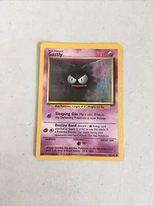 Pokemon TCG 1999 WOTC Base Set Trading Card -- Gastly 50/102 - Picture 1 of 2