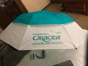 Paraguas nuevo coleccionable Pharma Drug Rep Oracea - Imagen 1 de 4
