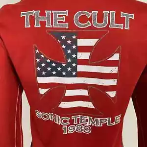 Chaqueta de pista Trunk LTD The Cult edición limitada banda de música Sonic Temple 1989 - Imagen 1 de 8