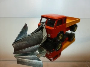 PENNY 01/118 ESADELTA TRUCK + SNOW SHOVEL - RED + ORANGE 1:66 - GOOD COND - V34 - Imagen 1 de 7