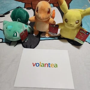 2020 Pokemon Select Plüsch Shiny Bulbasaur Charmander Pikachu Plüschtier - Bild 1 von 24