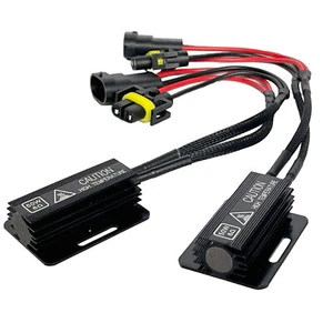 NUEVO Kit de Resistencia de Carga LED Upgrade H8 H11 50W 6ohm Faro Cancelador Libre de Errores - Imagen 1 de 5