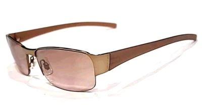 Gafas de sol Calvin Klein 433S marrón metal rectangulares 57-16 135 Italia Foto 1 de 4